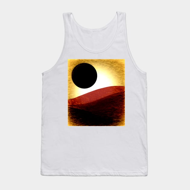 Fire desert Tank Top by EvgeniiV